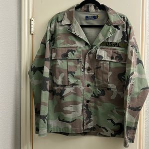 Polo Ralph Lauren Military Camo Military OVERSHIRT  Camouflage U.S.-R.L.
